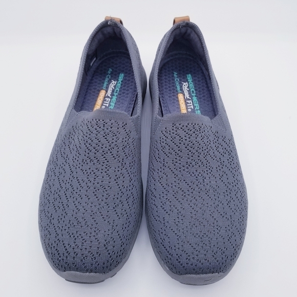 Skechers Relaxed Fit Reggae Fest 2.0 Women's Grey Slip-On Shoes size 8 - Picture 6 of 12